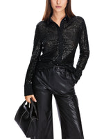 An image of the Marc Cain Sequin Blouse