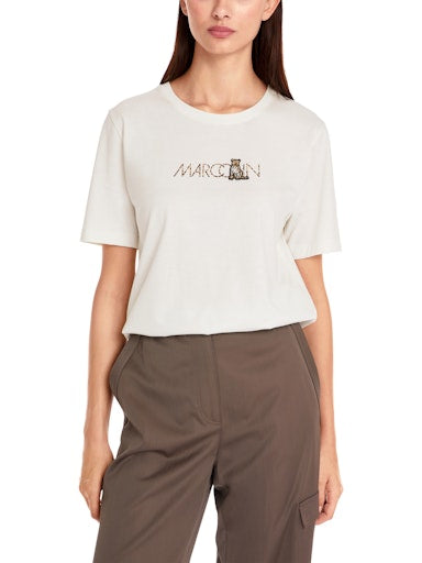 An image of the Marc Cain Leo Motif T-Shirt