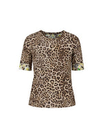 An image of the Marc Cain Leopard Print T-Shirt