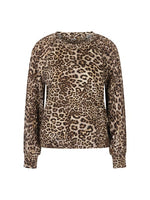 An image of the Marc Cain Leopard Blouse