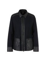 An image of the Marc Cain Jacket in Midnight Blue.