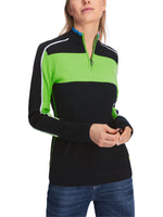 An image of the Marc Cain Sports Sweater in Midnight Blue.