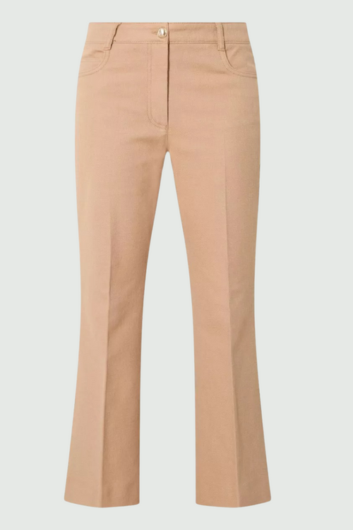 An image of the Marella Modane Trousers in Camel.