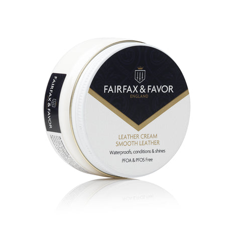 An image of the Fairfax & Favor Fairfax & Favor Neutral Leather Cream