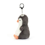 An image of the Jellycat Jellycat Peanut Penguin Bag Charm