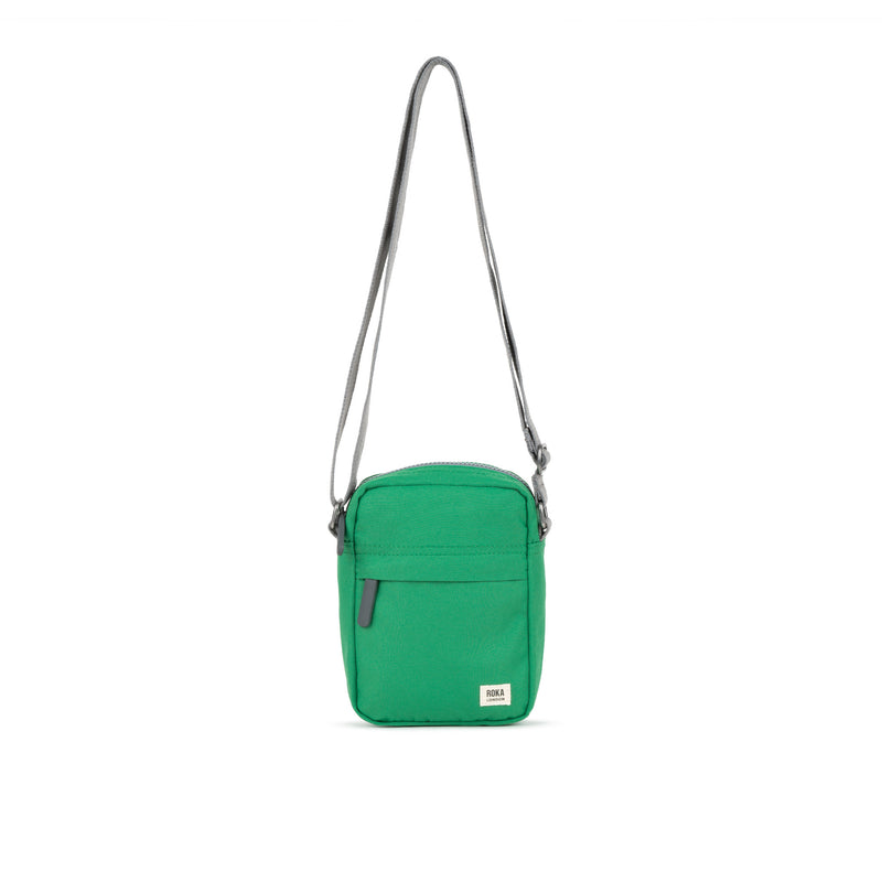 An image of the ROKA Bond Crossbody in Mountain Green.