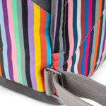 An image of the ROKA Canfield B Backpack in Multi Stripe.