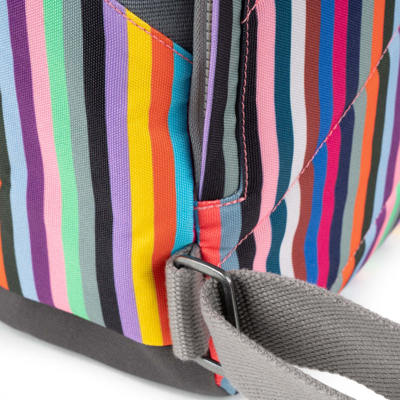 An image of the ROKA Canfield B Backpack in Multi Stripe.