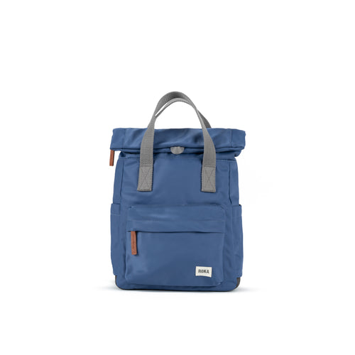 An image of the ROKA Canfield B Backpack in Burnt Blue.