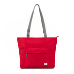 An image of the ROKA Trafalgar B Tote in Cranberry.