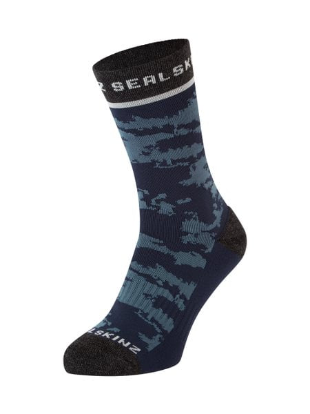 An image of the Sealskinz Reepham Mid Length Jacquard Active Socks.