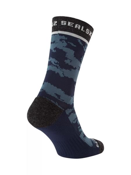 An image of the Sealskinz Reepham Mid Length Jacquard Active Socks.