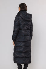 An image of the Rino & Pelle Roza Coat in Dark Green Camo.