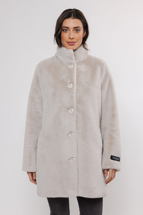 An image of the Rino & Pelle Nonna Coat in Birch.