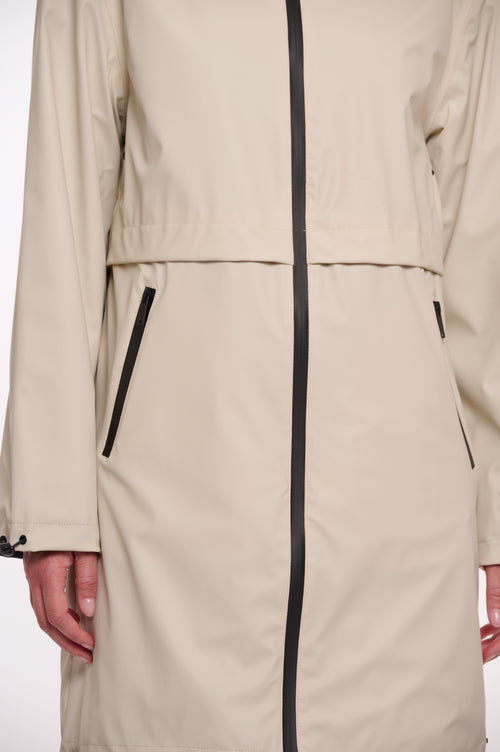 An image of the Rino & Pelle Grape Reversible Raincoat