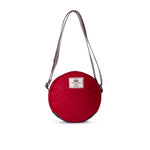 An image of the ROKA Paddington B Cranberry Small Recycled Nylon.