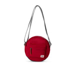 An image of the ROKA Paddington B Cranberry Small Recycled Nylon.