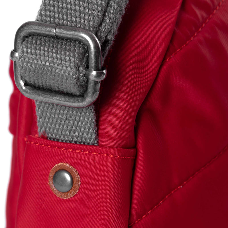 An image of the ROKA Paddington B Cranberry Small Recycled Nylon.