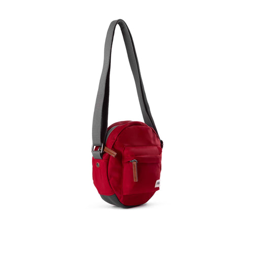 An image of the ROKA Paddington B Cranberry Small Recycled Nylon.