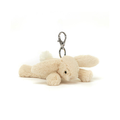 An image of the Jellycat Smudge Rabbit Bag Charm.