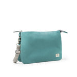 An image of the ROKA London Carnaby Crossbody XL in Sage.