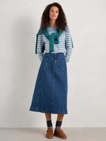 An image of the Seasalt Sailor Top in Blue.