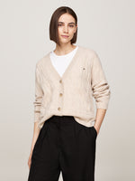 Pure Wool Oversized V-Neck Cardigan