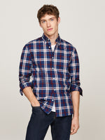 Tommy Tartan Regular Fit Poplin Shirt