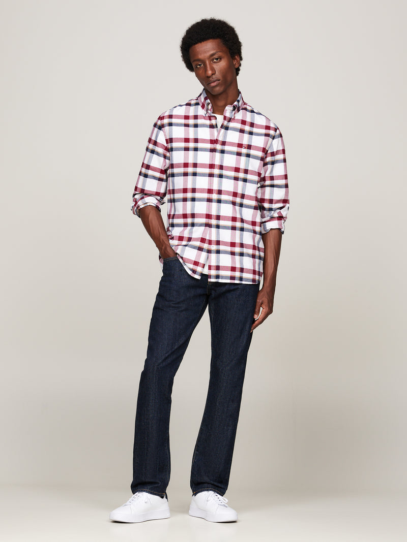 Check Regular Fit Oxford Shirt