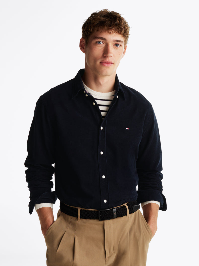 Regular Fit Corduroy Shirt