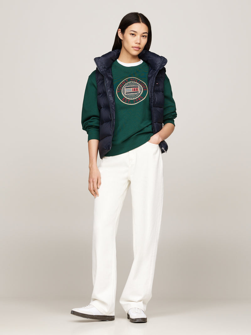 An image of the Tommy Hilfiger Ladies Casual Down Gilet