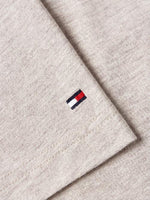 An image of the Tommy Hilfiger Big Hilfiger T-Shirt in Heathered Pebble.