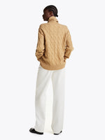 Relaxed Pure Wool Roll Neck Jumper