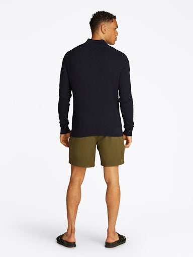 An image of the Tommy Hilfiger Racking Structure Quarter Zip Jumper