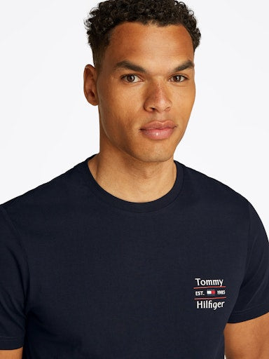 An image of the Tommy Hilfiger Hilfiger Stack Tee