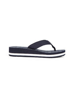 An image of the Tommy Hilfiger TH Monogram Wedge Flip-Flops