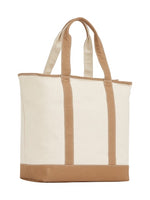 An image of the Tommy Hilfiger Canvas Beach Tote Bag