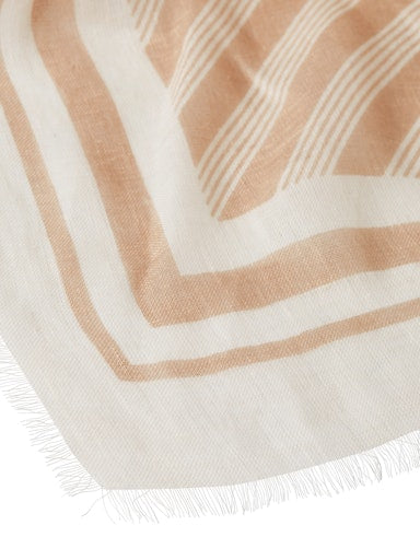 An image of the Tommy Hilfiger Linen Square Scarf