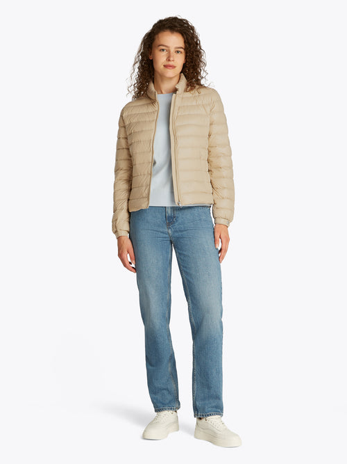 An image of the Tommy Hilfiger Ultra Light Down Mock Neck Jacket