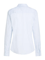 An image of the Tommy Hilfiger Poplin Regular Fit Shirt in Classic Ithaka Stp Breezy Blue.