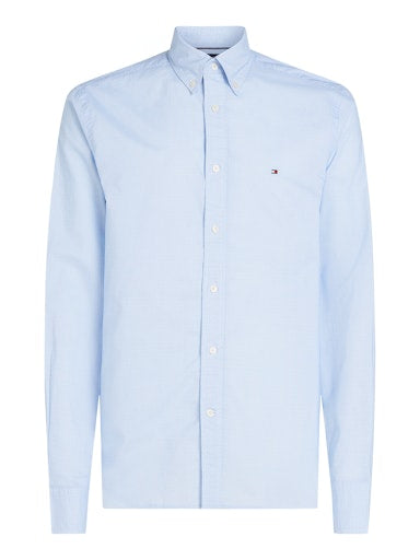 An image of the Tommy Hilfiger Flex Poplin Shirt in Optic White Pr.