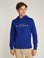 An image of the Tommy Hilfiger Hoody in Wedge Blue.