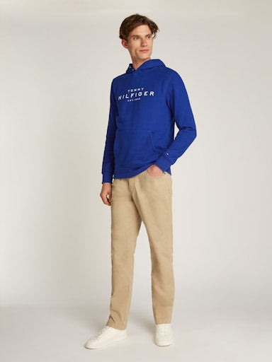 An image of the Tommy Hilfiger Hoody in Wedge Blue.