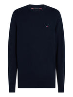 Crew Neck Jumper with Cashmere