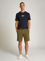 An image of the Hilfiger Tee by Tommy Hilfiger in Desert Sky.