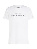 An image of the Tommy Hilfiger Big Hilfiger Tee in White.