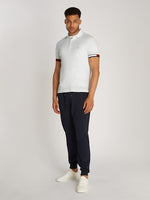 An image of the Tommy Hilfiger Flag Cuff Slim Polo