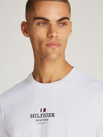 An image of the Hilfiger Tee by Tommy Hilfiger in White.