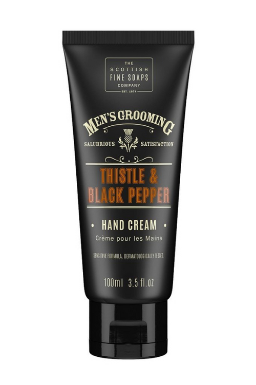 An image of the Scottish Fine Soaps Thistle & Black Pepper Hand Cream.