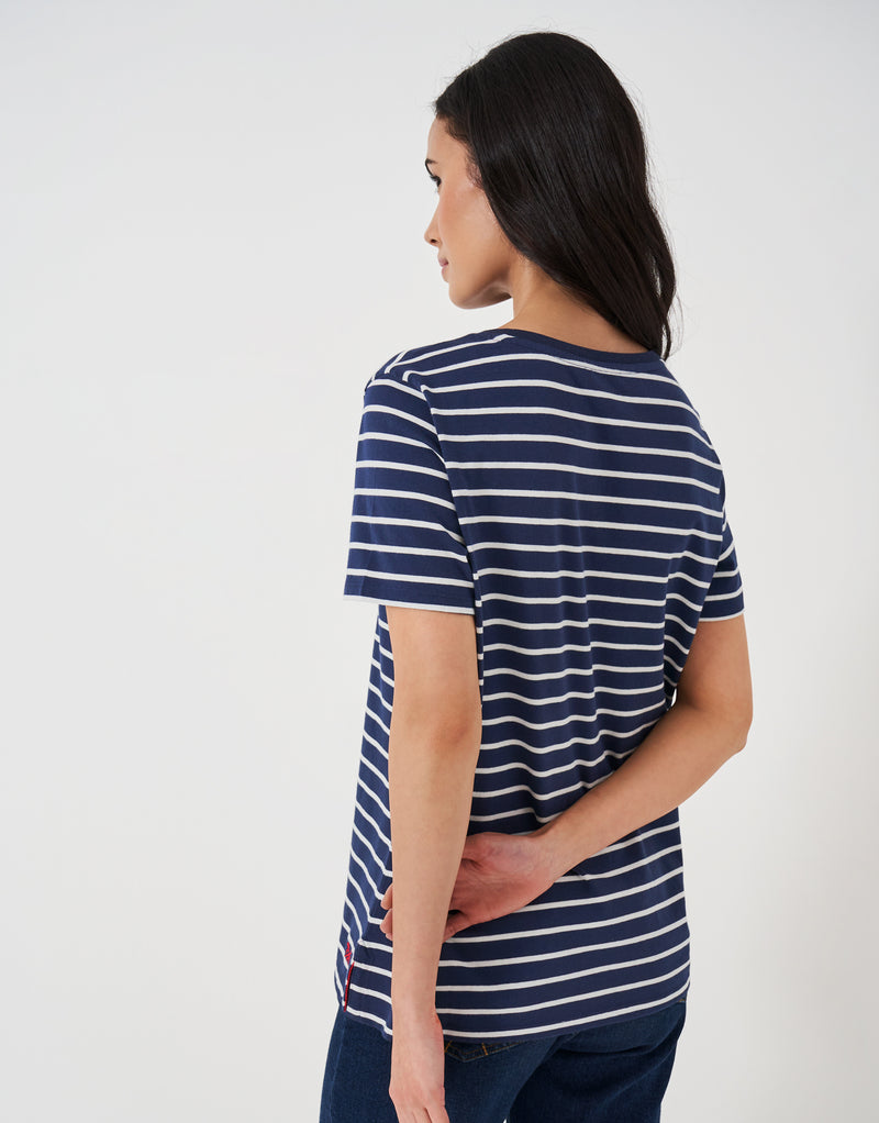 An image of the Crew Clothing Breton T-Shirt